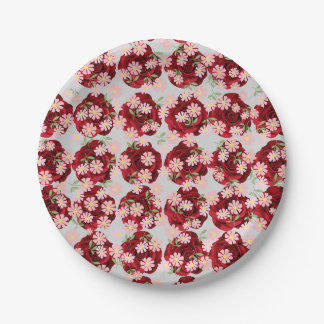 Customizable 7" Round Paper Plate