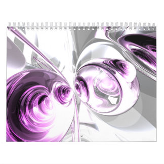 Customizable Abstract Art Calendar