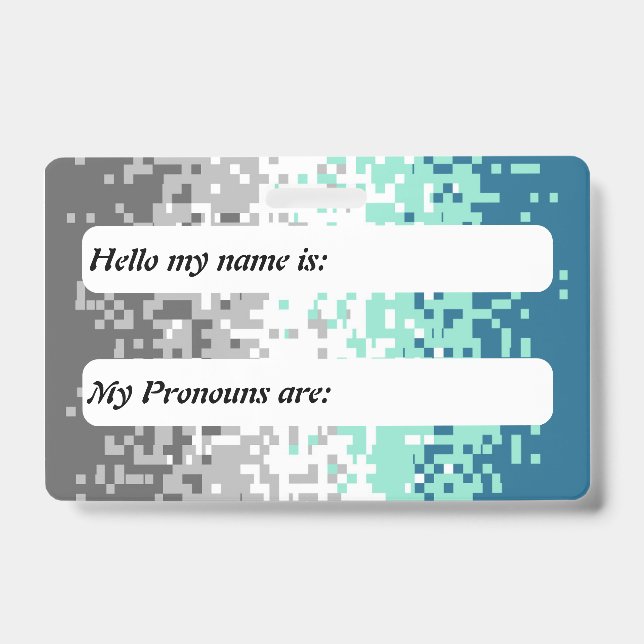 Customizable Abstract Frayromantic Pride Flag     Badge (Front)