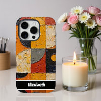 Customizable Abstract Geometric Phone Cover