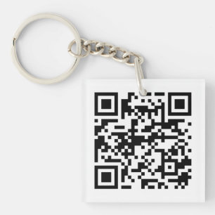 Customizable Acrylic Keychains – Add QR Code/ Logo