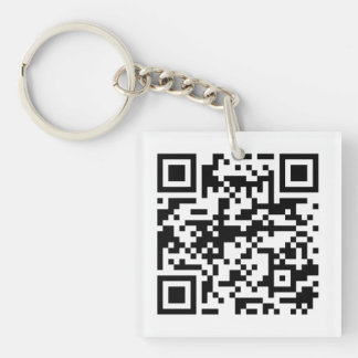 Customizable Acrylic Keychains – Add QR Code/ Logo