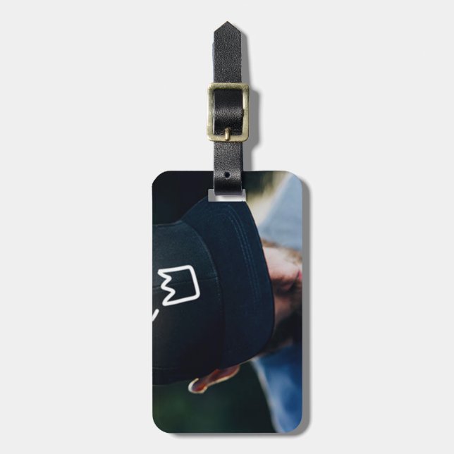 Customizable Acrylic Luggage Tag (Front Vertical)
