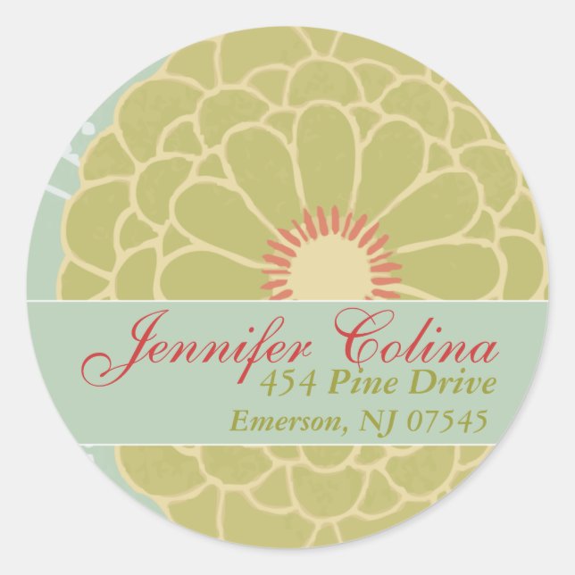 Customizable Address Labels (Front)