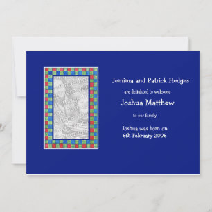 Customizable Adoption Announcement Photo Card