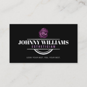 Customizable Aesthetician Business Cards