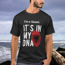 Customizable Albanian men's T-shirt
