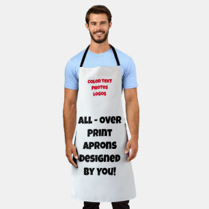 Customizable All - Over Print Aprons by You