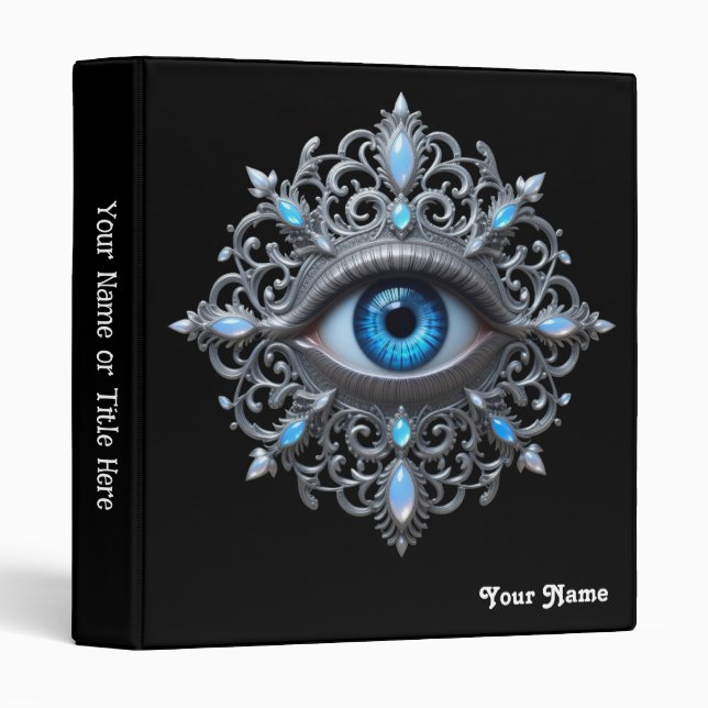 Customizable All Seeing Eye Binder (Front/Spine)