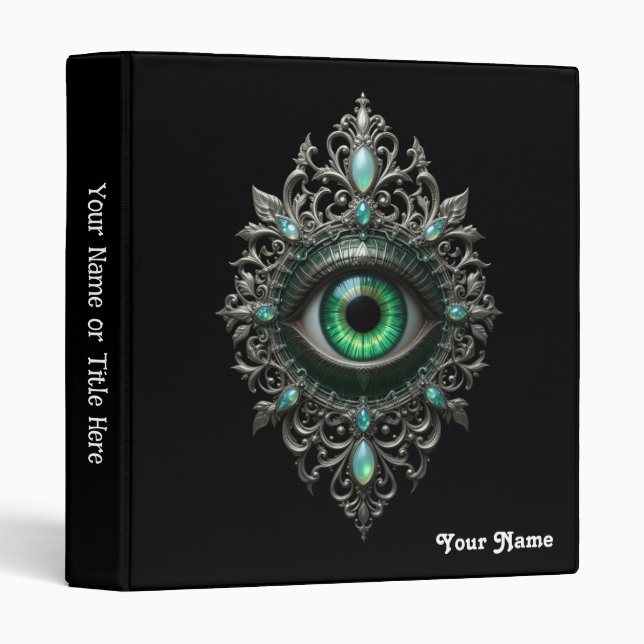 Customizable All Seeing Eye Binder (Front/Spine)