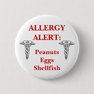 Customizable allergy button