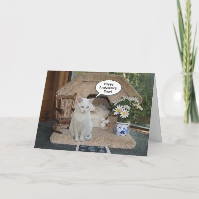 Customizable Anniversary Card (Front)
