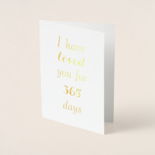 Customizable Anniversary Card - Counting Love Days