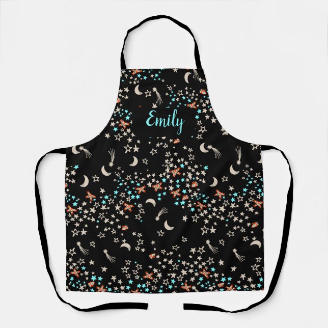 Customizable Apron Baking Kitchen Cooking  (Front)