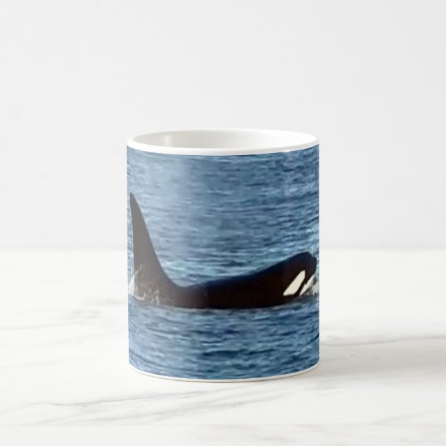Customizable Aquarius West Coast Killer Whale Mug (Center)