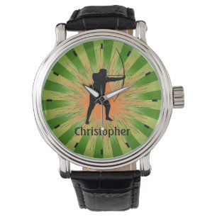 Customizable Archery Design Watch