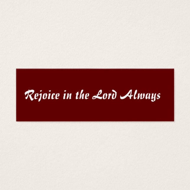 Customizable Art Mini Card (Front)