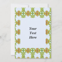 Customizable Art Nouveau Weave Pattern