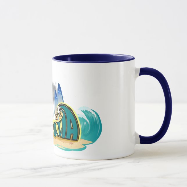 Customizable Australia Mug (Right)