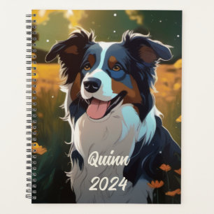 Customizable Australian Shepherd Planner