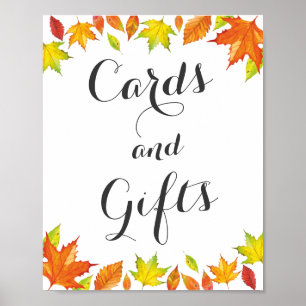 Customizable Autumn Sign, Fall Leaves Decor