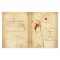 Customizable Autumn Wedding Program