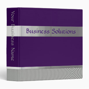 Customizable Avery Business Binder