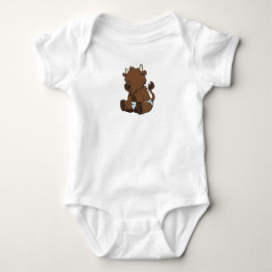 Customizable Baby Bison Bodysuit