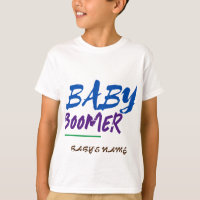 Customizable Baby Boomer Name Design Large