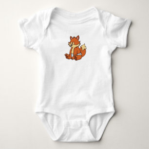 Customizable Baby Fox Bodysuit