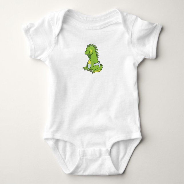 Customizable Baby Iguana Bodysuit (Front)