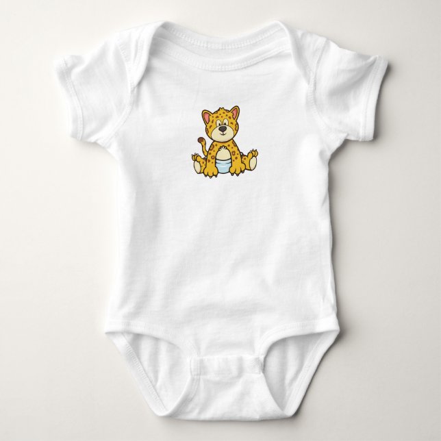 Customizable Baby Jaguar Bodysuit (Front)