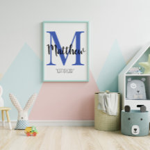Customizable Baby Name Meaning Room