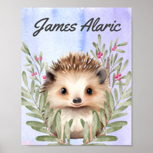 Customizable Baby Nursery Stretched Canvas Print