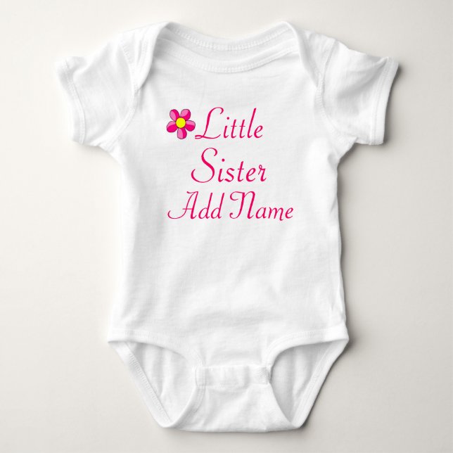 Customizable Baby Romper/ One Piece Bodysuit (Front)