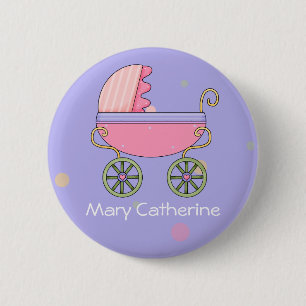 Customizable Baby Shower Favours 2 Inch Round Button