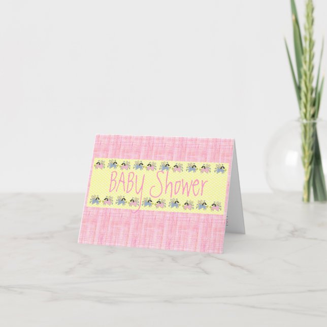Customizable Baby Shower Invitation (Front)