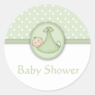 Customizable Baby Shower stickers