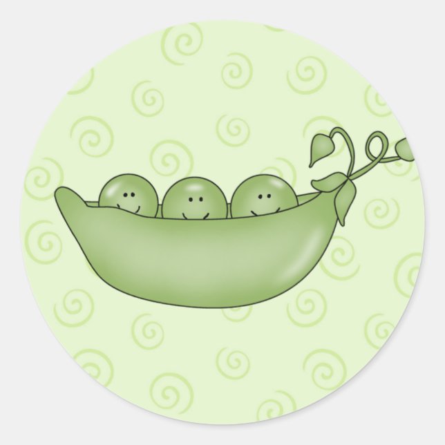 Customizable Baby Shower stickers (Front)