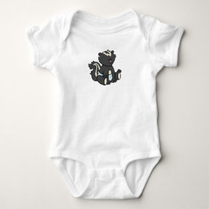 Customizable Baby Skunk Bodysuit