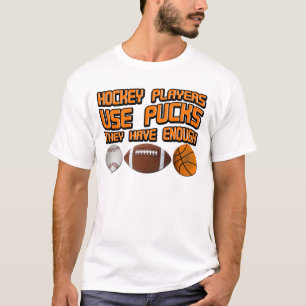 Customizable Back Print Funny Hockey Shirsey T-Shirt