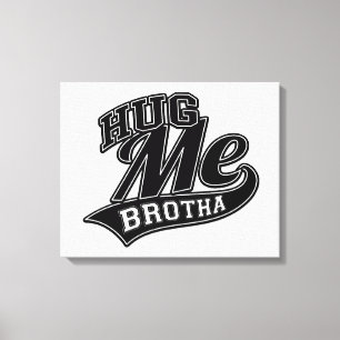 Customizable Background Colour for Hug Me Canvas Print