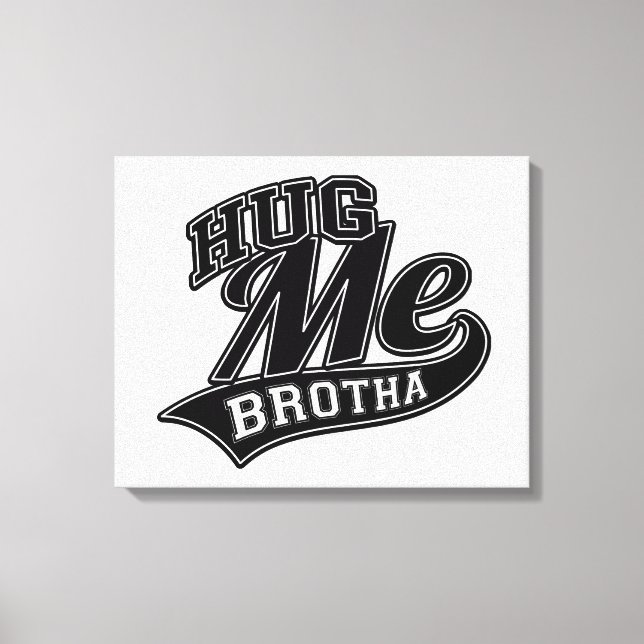 Customizable Background Colour for Hug Me Canvas Print (Front)