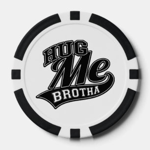 Customizable Background Colour for Hug Me Poker Chips