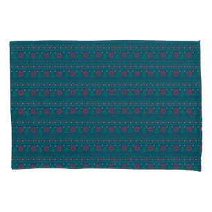 Customizable Background Colour Ho-Ho-Ho Ugly Xmas Pillowcase