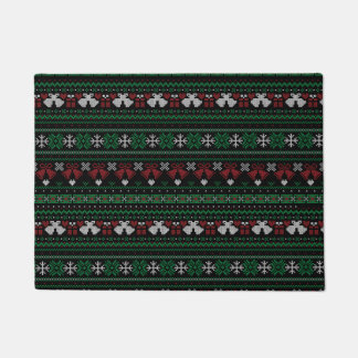Customizable Background Colour My Bells Ugly Xmas Doormat