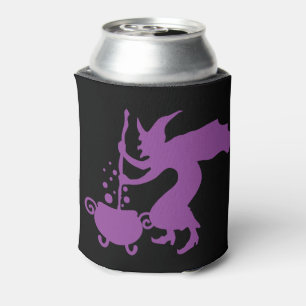 Customizable Bad Witches Brew Beer Can Cooler