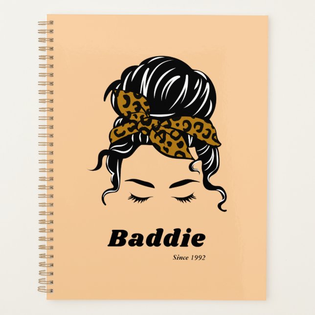 Customizable Baddie  Planner (Front)