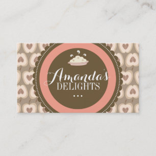 Customizable Bakery Business Cards