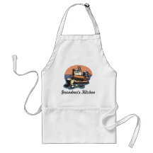 Customizable baking ingredients kitchen apron